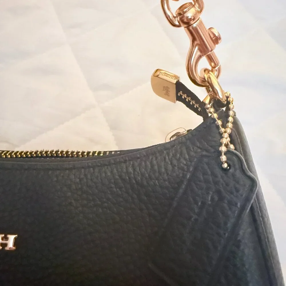 medium coach teri shoulder bag and charm wallet